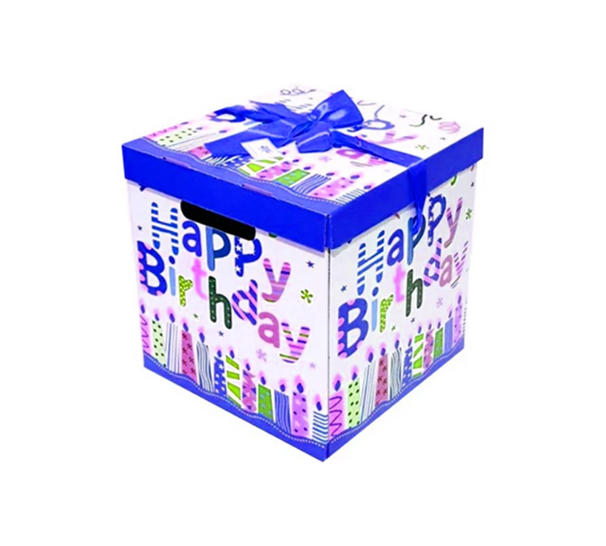 Happy Birthday Gift Box for Her, Personalized Birthday Box With